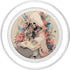 Librarian Skeleton Gothic PopSockets PopGrip for MagSafe - Book Reading Lover Beige