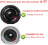 37mm Metal Lens Hood & Lens Cap Compatible for Olympus E-M10 IV/E-M10 III E-PL7 kit Zuiko 14-42mm Lens (1+1 Pack)