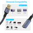 20 ft USB Extension Cable - Nylon Braided USB 3.0 Extender for Webcam, Camera, Phone, Mouse, Keyboard, Printer & More.
