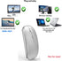 JETTA Wireless Mouse for MacBook Pro, Air, Laptop, Desktop, Chromebook, Win7/8/10/11, PC - Silver