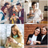 Collapsible Phone Bracket 360° Rotary Grips - 3 Pack for Phones & Tablets (The Milky Way's Mandala)