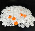 URIMPAVIDO 330PCS 0.5 (330) White Plastic Gears Module Gears for DC Motor DIY Model Toys RC Car Robot Gear Replacement