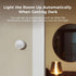 Qingping Motion & Light Sensor, Works with Apple HomeKit via Thread or Bluetooth, Long Standby Time for Automation