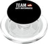 Funny Anti Mayonnaise Design Idea Team Anit Mayonnaise Hater PopSockets MagSafe PopGrip for iPhone