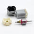 ZKDPBXBK FA-130RA-14150 3V 5V 6V 16500RPM 2mm DC Micro Motor, High-Speed Silent Engine with Output Shaft for Toy Cars