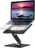 BESIGN LSX7 360 10-15.6" Laptop Stand with Rotating Base, Ergonomic Adjustable Notebook Riser, Foldable Computer Holder