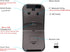 Foldable Bluetooth Travel Mouse - Wireless Portable 2.4G Arc Mouse for Laptop with Carry Bag