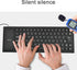 Foldable Silicone Keyboard, USB Waterproof Travel Gaming Wired Keyboard, Full Size Compatible with Windows, PC, Mac