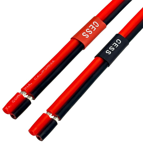 CESS-064-1f 2-Channel Speaker Cables to RCA Plugs Adapter (1 Foot)