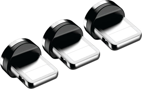 Magnetic Plugs for Light Up Charging Cords - 3 Lightning Plugs for Your Light Up Cord - 3 Plugs Per Pack