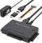 FEMORO Hard Drive Reader IDE SATA to USB 3.0 Adapter, External Data Recovery Converter Kit for IDE Drive and SATA