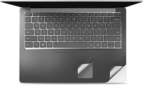 XSKN Pure Color Full Body Bubble Free Vinyl Decal Sticker Cover for Microsoft Surface 1 2 3 4 Model (Space Gray, 13.5