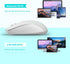 JOYACCESS Bluetooth Mouse, 2.4G Wireless Dual Mode Mouse for Laptop, MacBook, Windows, and Android - Gray
