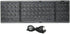 Luqeeg Foldable Bluetooth Keyboard, 81 Keys Pocket Keyboard, Rechargeable Full Size Slim Keyboard for Windows Tablet PC