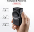 iWALK Reel Power Bank Built-in 2.3ft Retractable Cable, 10,000mAh PD 30W Fast Charging Portable Charger, 3-Output