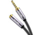DUKABEL Headphone Extension Cable, 3.5mm TRRS Male to Female Stereo Audio Cable for Smartphone, PC, TV, and More
