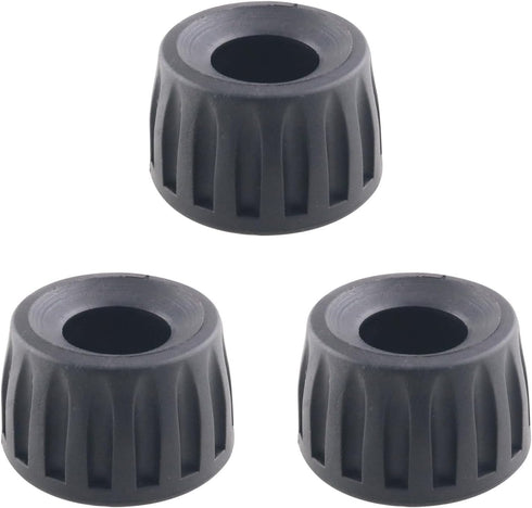 WHYHKJ 3PCS Rubber Tripod Feet Accessory (15mm) for Camera Non Slip Tripod Replacement