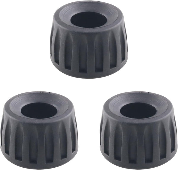 WHYHKJ 3PCS Rubber Tripod Feet Accessory (15mm) for Camera Non Slip Tripod Replacement
