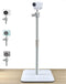 AceTaken White Webcam Stand Holder Compatible with OBSBOT Meet 2/Meet SE and Insta360