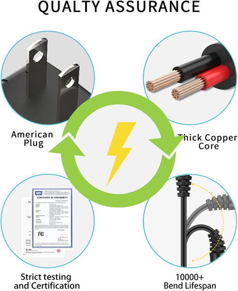 Replacement Adapter Charger for Bose Companion 2 Series II III PC Speakers, 12V 2A AC/DC Power Supply Cord
