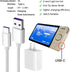 5V AC Power Adapter Charger and 5ft USB Charging Cord Cable Compatible with Vtech RM5754/HD/2HD, VTech RM5764/HD/2HD, VTech RM5864/HD/2HD, VTech RM7754/HD/2HD, VTech RM7764/HD/2HD Video Baby Monitor