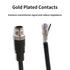 Eonvic Industrial M12 5 Pin Male Aviation Sensor Connector with Electrical PVC Cable