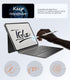 2 Pack 11th/10th Gen.(A16 2025/2022,11/10.9 inch)9H+ Box[12FT iGluz for iPad Tempered Glass Screen Protector
