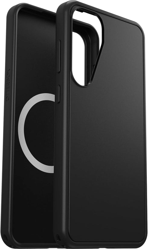 OtterBox S25+ Symmetry Samsung Galaxy Series Magnet Case - Black (Ships in Polybag, Ideal for Business Customers)