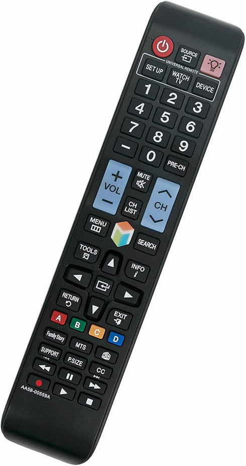 AA59-00559A Remote Control, Compatible for Samsung PN64E7000FFXZA, UN46ES7100FXZA, LED HDTV TV