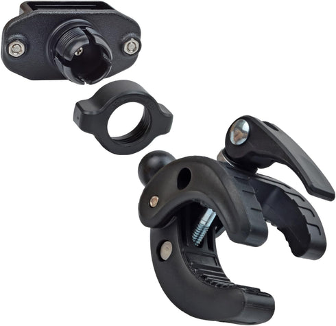 Motorcycle Walkie-Talkie Mount, Bike Bicycle Radio Holder Hanger for Baofeng UV5R Motorola Talkabout Kenwood Yaesu Midland CB Handheld Radio