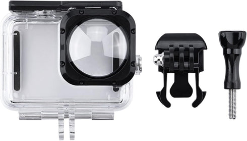 Diving Fish Eye Wide Angle Lens Waterproof Housing for GoPro Hero 10 9, Underwater 40m Case Cover