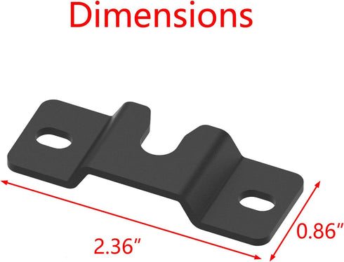 Sound Bar Mounting Bracket, Wall Mount Brackets for Vizio Soundbar, Fits Most Sound Bars, Hardware Kit Included