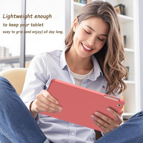 GUNPRIO 1 2 3, 7.9-inch, Red Case for iPad mini / Mini / Mini Ultra Slim, Soft, Flexible TPU Skin Bumper Back Cover