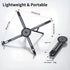 makecatch Adjustable Laptop Stand for Desk with Magnetic Phone Holder, MagSafe Compatible Portable Foldable Computer