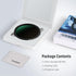 NEEWER 37mm HD Variable ND Filter - ND2-ND32 (1-5 Stops), Optical Glass, 30 Layer Nano Coated, Ultra Slim Frame