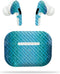 MightySkins Carbon Fiber Skin for Apple Airpods Pro - Antique Purple | Textured Carbon Fiber Finish | Easy to Apply,
