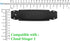Geekria Replacement Protein Leather Headband Pad for HyperX Cloud Stinger 2, Black Headset Cushion Cover