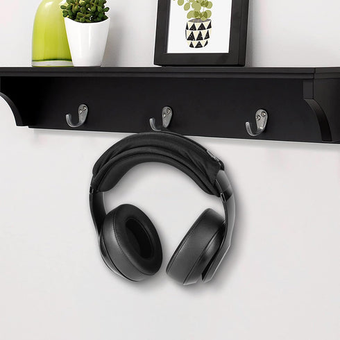 Geekria Medium Cooling-Gel Headband Cover + Pad Set Protector for Razer, JBL, Plantronics, Sennheiser, Logitech