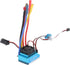 80A 1/10 RC Car Brushless ESC, Electronic Speed Controller, Waterproof Brushless ESC for RC Car, Boat, Aluminum Alloy