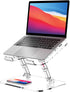 Lpoake Adjustable Foldable Laptop Stand, Portable Ergonomic Computer Stand for Laptop, Compatible with