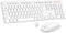 EDJO Wireless Keyboard and Mouse Combo, Silent Full Size Cordless USB Keyboard Mouse,