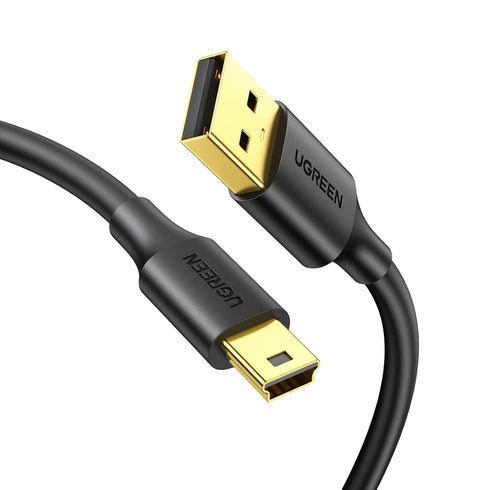 UGREEN Mini USB Cable 10 FT, Mini USB 2.0 B Cord for Garmin Nuvi, Dash Cam, PS3, GoPro Hero 3+, and more.