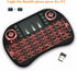 Backlit Mini Wireless Keyboard, Air Mouse Portable with Touchpad for PC, TV Box, Xbox