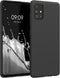kwmobile Soft Slim Protective TPU Case for Samsung Galaxy A51 - Black Matte Cover