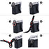 2 Pairs Camera Strap Eyelet Split O Ring & Leather Cover Piece for Leica Q3 A6700 A6600 A6500 A6400 A6300 A6100 A6000 A7RIV A7RIII A7II A7S A9 X-E4 X-T4 X-T3 X-T30 X-Pro3 X-S10 X100V Z7II Z6II Z5 Z50