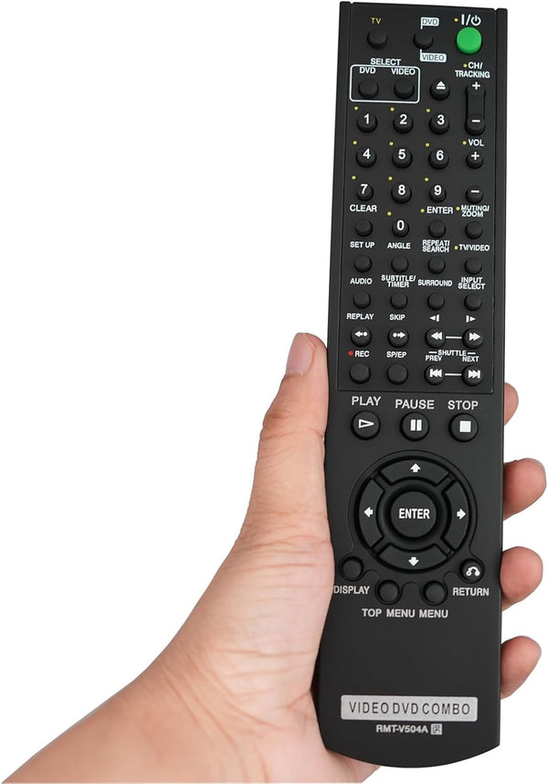 Universal Replacement Remote Control for Sony DVD/VCR Combo Player, Fits SLV-D271, SLV-D281, SLV-D300