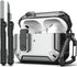 AirPods Pro 2nd Gen Case with Cleaning Kit, Military Hard Case Armor with Lock, for AirPod Gen 2 Charging Case