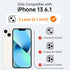 Kiresen 13 13 Magnetic for iPhone Case with Screen Protector - Wireless Charging Compatible - Upgraded Camera