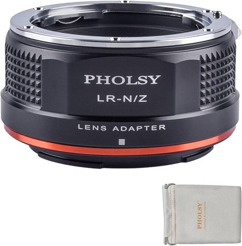 Lens Mount Adapter for Leica R Lens to Nikon Z Mount Camera, Compatible with Nikon Z fc, Z30, Z9, Z8, Z6 II
