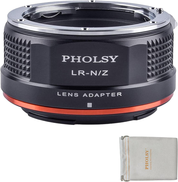 Lens Mount Adapter for Leica R Lens to Nikon Z Mount Camera, Compatible with Nikon Z fc, Z30, Z9, Z8, Z6 II